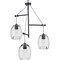 Progress Lighting Caisson Collection Graphite Three-Light Pendant P500160-143 - alternate 1
